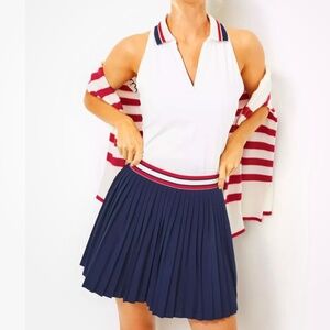 Lilly Pulitzer Makara Skort Navy Size Large